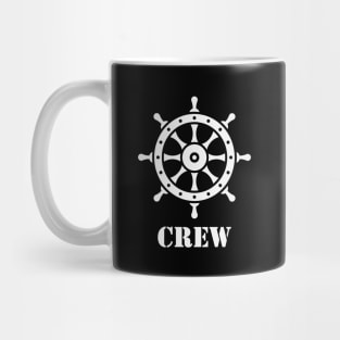 Crew (Crew Complement / Ship’s Wheel / White) Mug